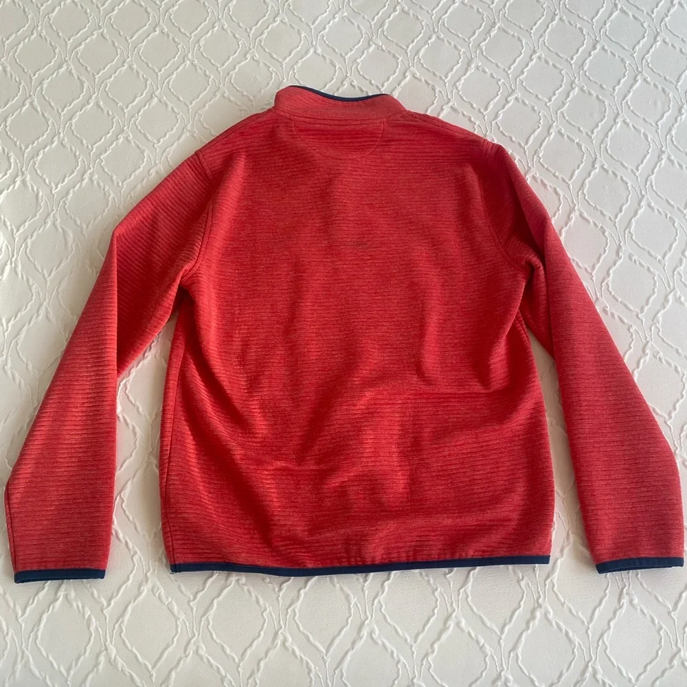 J. Crew - Red/Pink Elevated Casual Pullover Fleece - Size S